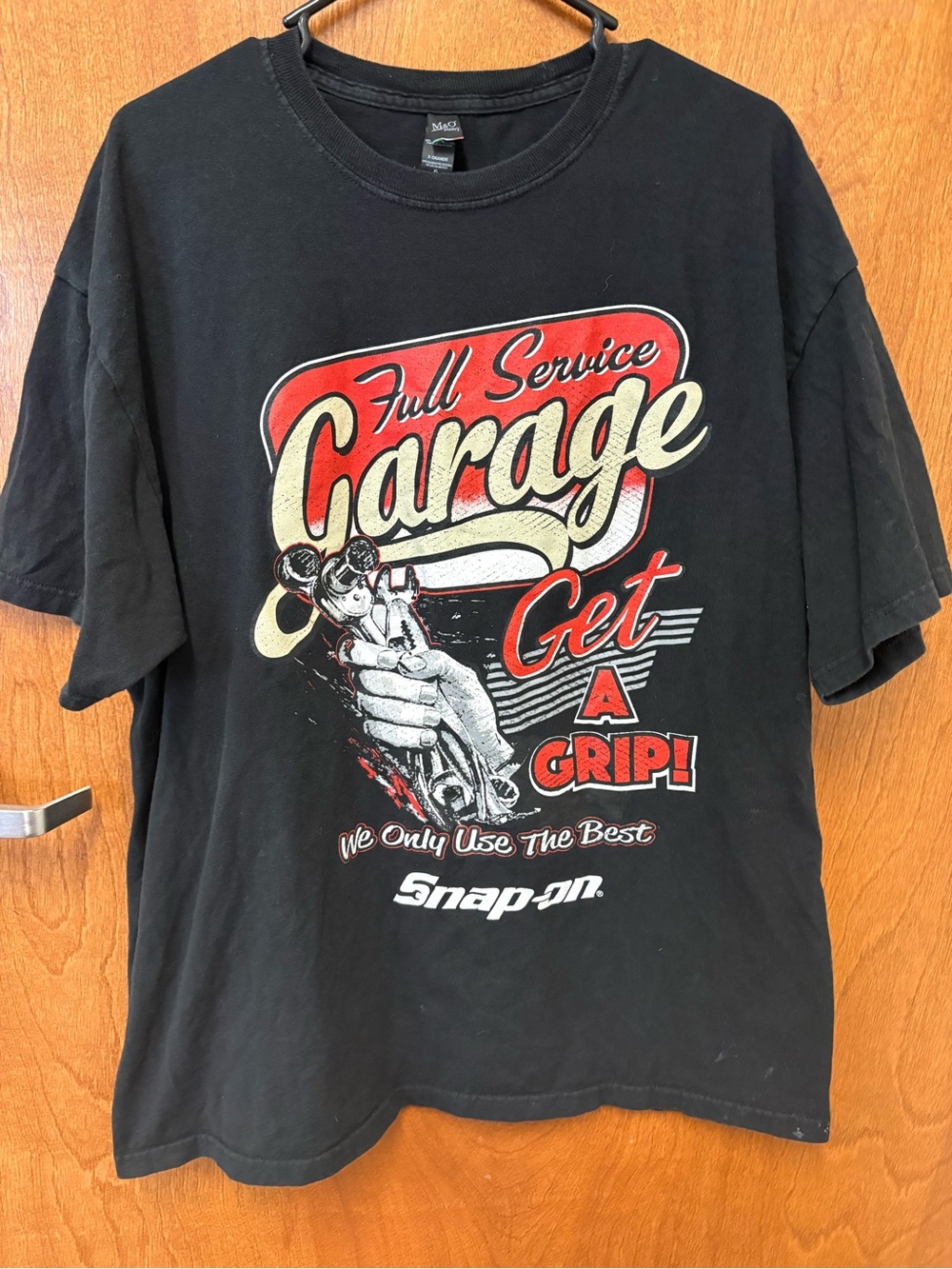 Snap-on Black 'Full Service Garage' Graphic Tee